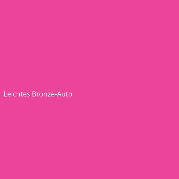Leichtes Bronze-Auto