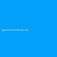 Ergonomische Bronze-Uhr