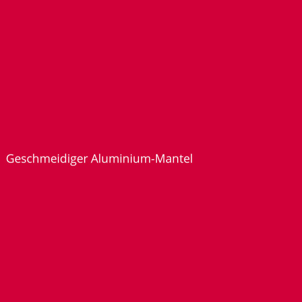 Geschmeidiger Aluminium-Mantel