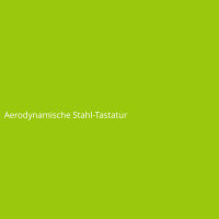 Aerodynamische Stahl-Tastatur