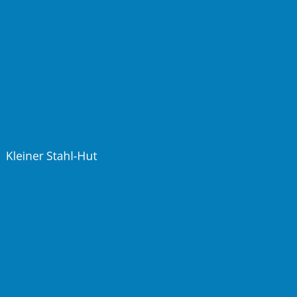 Kleiner Stahl-Hut