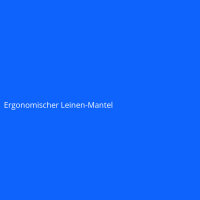 Ergonomischer Leinen-Mantel