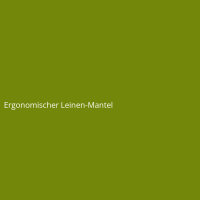 Ergonomischer Leinen-Mantel