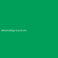 Mittelm&auml;&szlig;ige Granit-Uhr