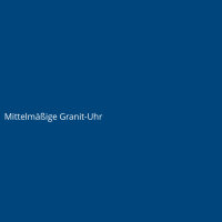 Mittelm&auml;&szlig;ige Granit-Uhr