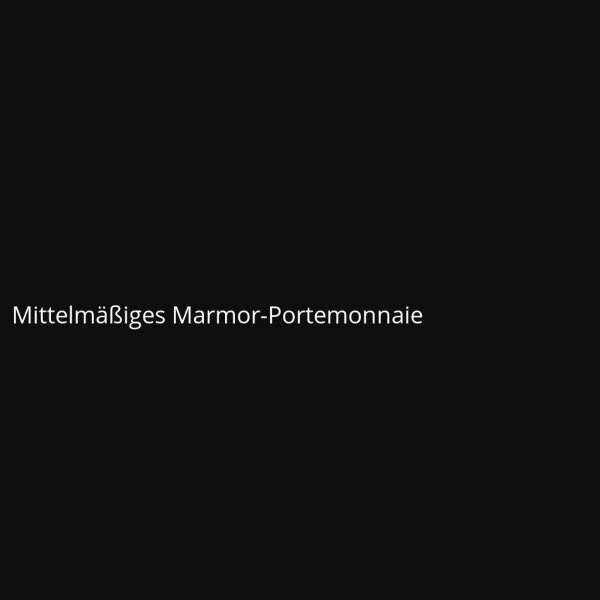 Mittelm&auml;&szlig;iges Marmor-Portemonnaie