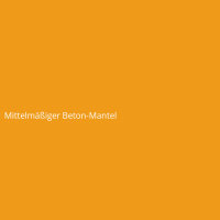 Mittelm&auml;&szlig;iger Beton-Mantel